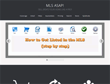 Tablet Screenshot of mlsasap.com